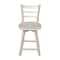 International Concepts Emily Counter Height Stool, 24" Seat Height, with Swivel, Unfinished S-6172SW - alternate 8